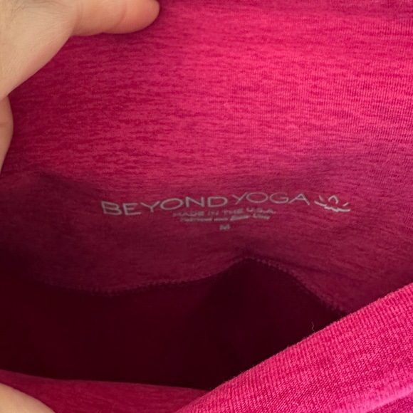 Beyond Yoga Spacedye Vitalize Full Length Legging Size Medium Bordeaux Heather - Picture 7 of 11